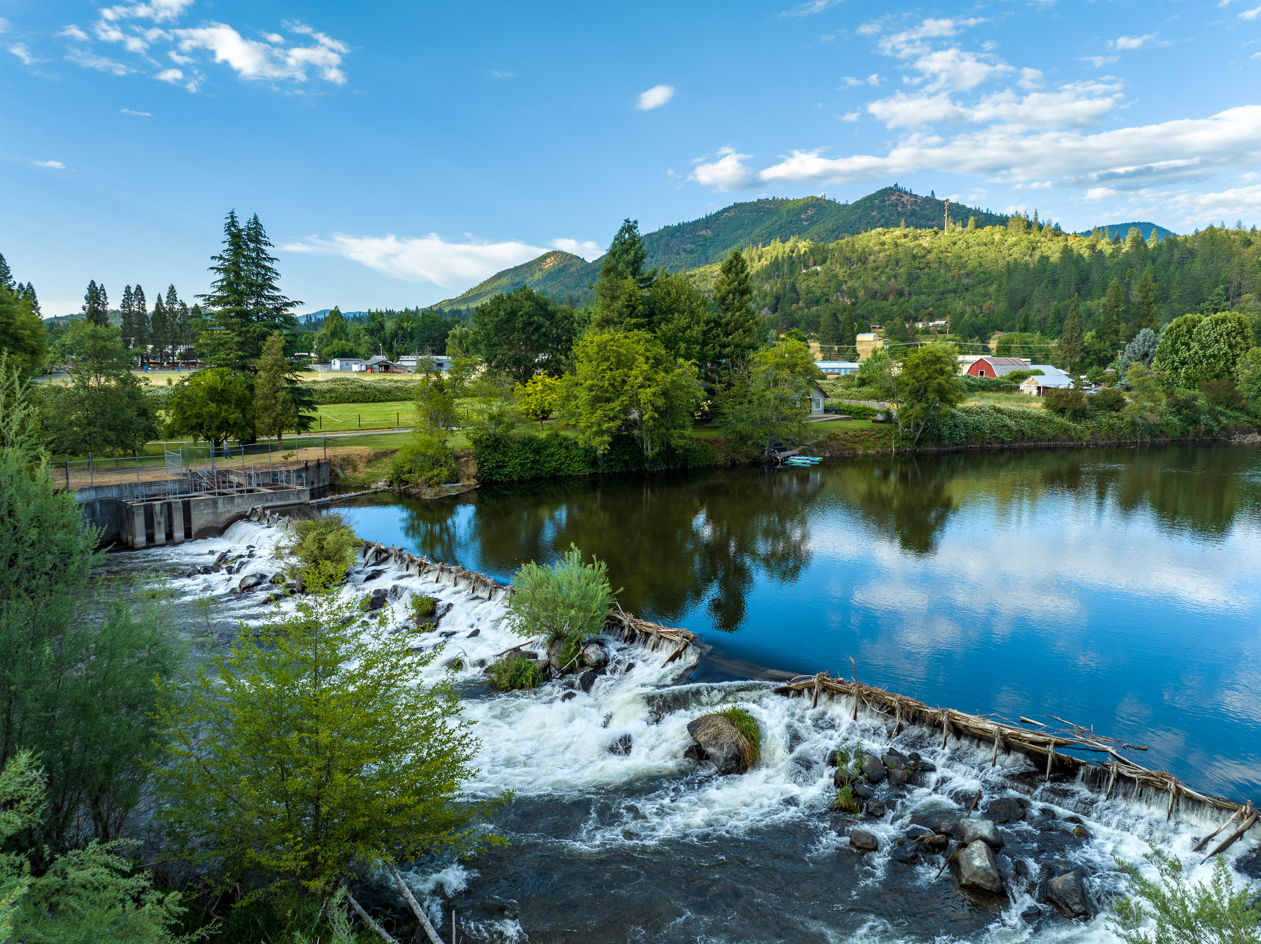 The Rogue River in Southern Oregon